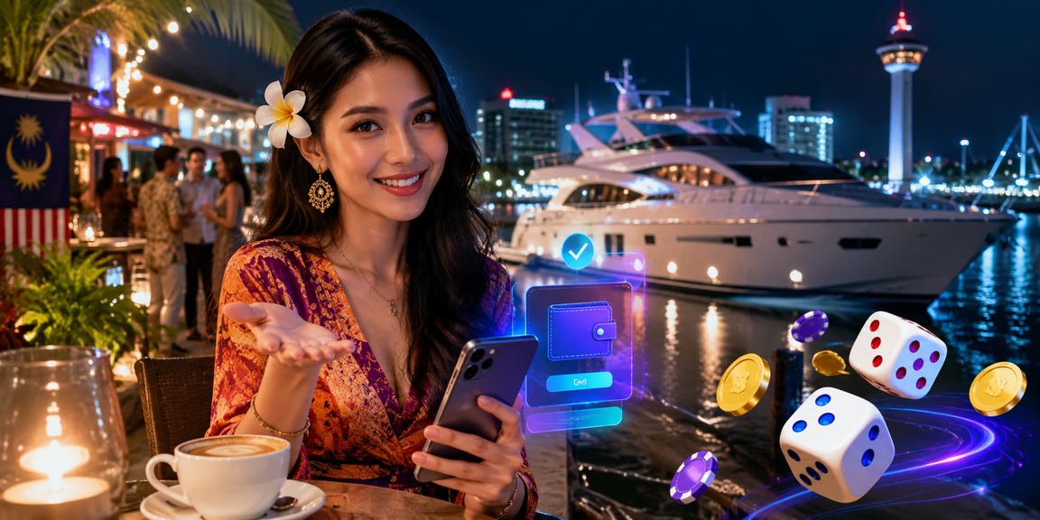 Paparan papan permainan dadu di laman web 11six24